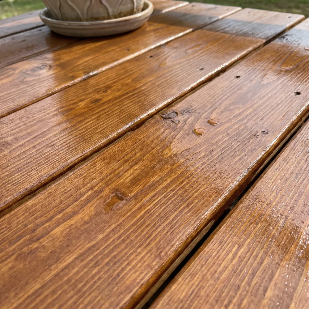 Wood Deck Staining after