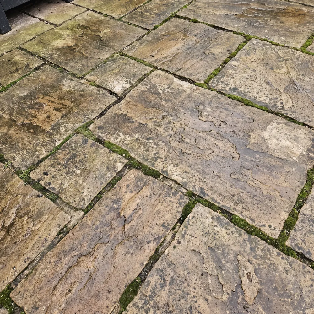 Patio Restoration before