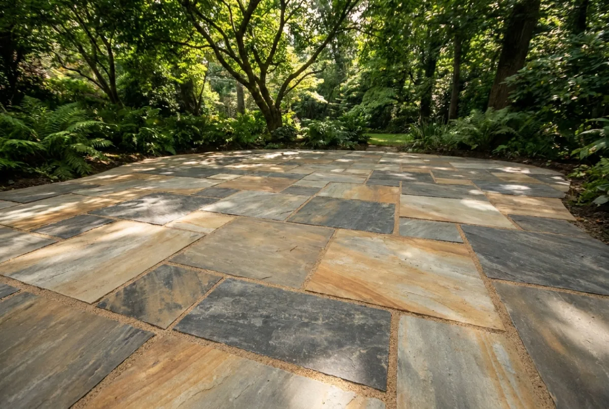 Patio restoration after